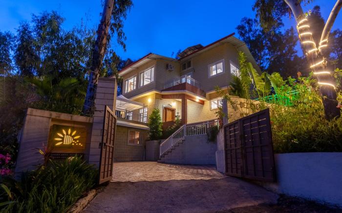 StayVista's Chimney Cottage with Sprawling Lawns