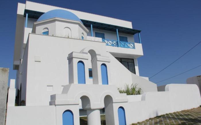 Blue White