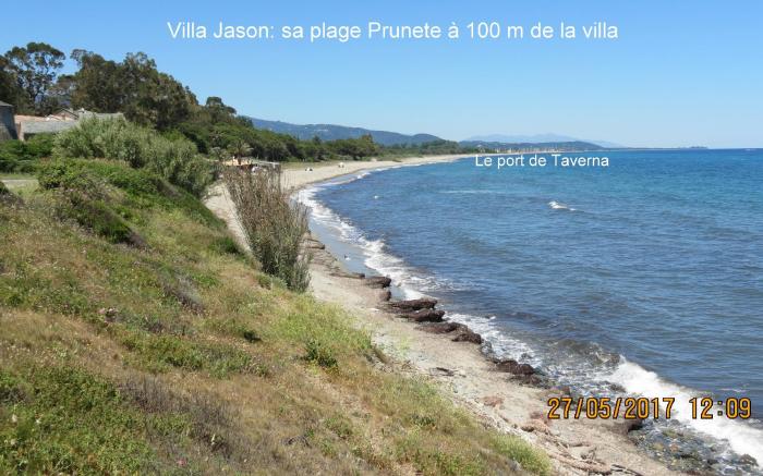 Villa of dream in the Mediterranean style to 100 m of the sea, heated swimming pool