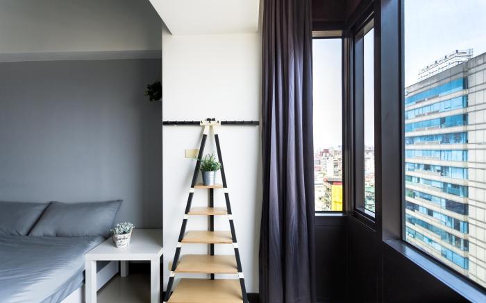 Two bedrooms with spacious living room
