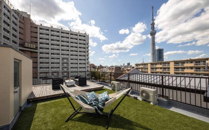 Spacious 1 Floor(55㎡) with beautiful Skytree View