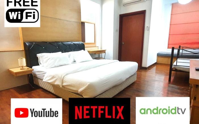 HERITAGE 4 HOMESTAY Studio 4Pax, FREE WIFI NETFLIX