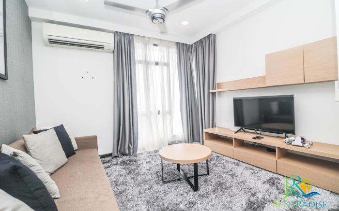 BrunoSuite 1Tebrau@ 1BR 2Pax near MidValley by UHA