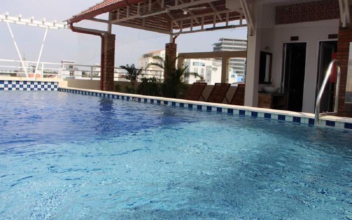 Ananas Family Hotel - Pool Terrace