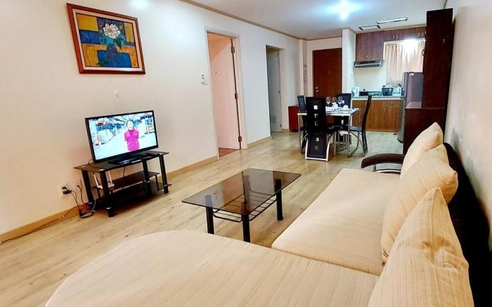 One (1) bedroom condo unit with common pool