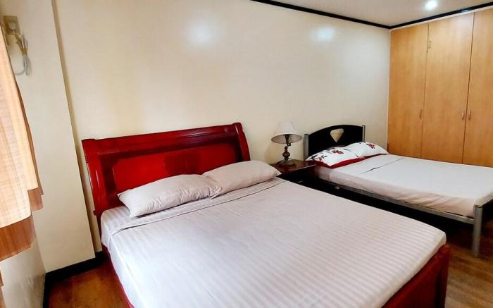 One (1) bedroom condo unit with common pool