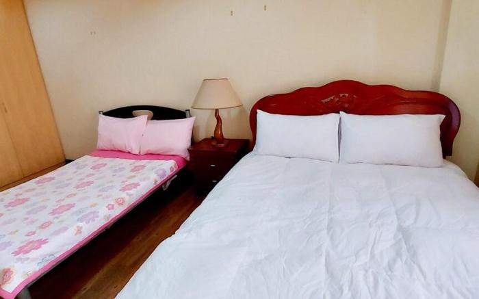 One (1) bedroom condo unit with common pool