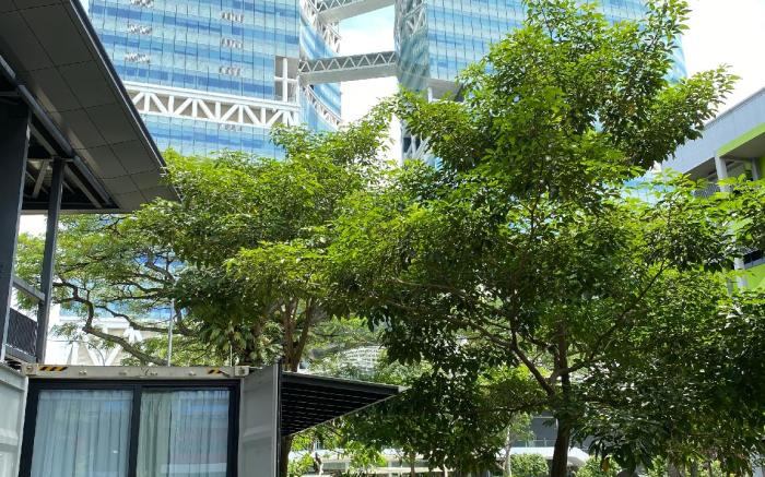 Shipping Container Hotel @ one-north