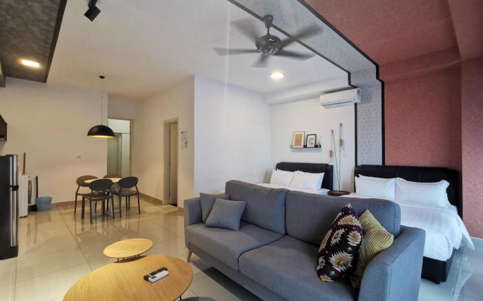 Arte+ 2 Queen bed Studio Kuala Lumpur | Level 21 