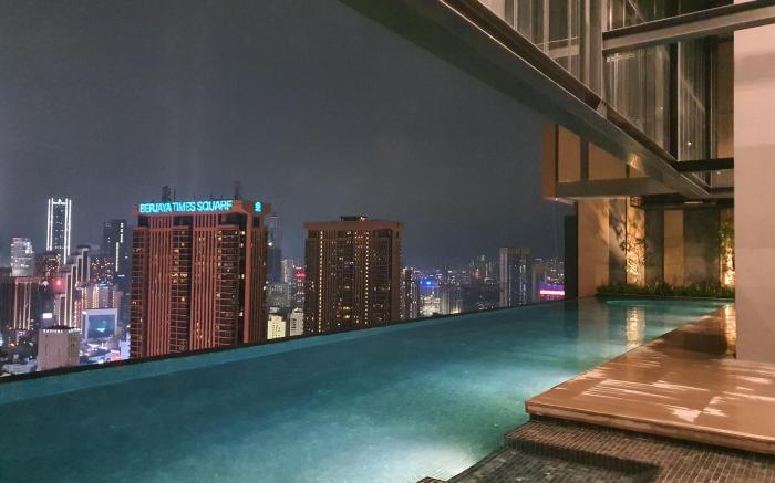 Infinity pool/KL view, near BBCC, KLCC, TRX,PNB118