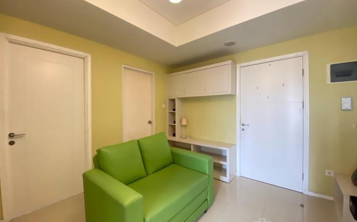 Cozy 2BR Apt at Parahyangan Residence By Travelio