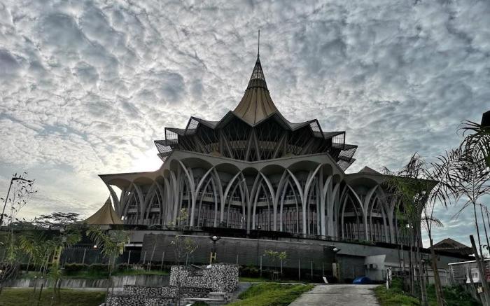 Kuching Riverbank Waterfront