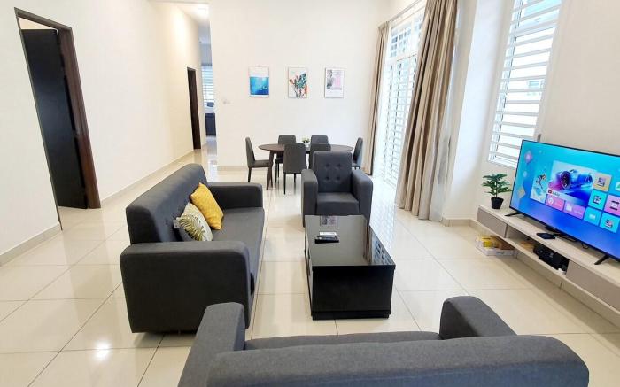MODERN 52 COZY BUNGALOW 4ROOM 12PAX@ALMA BM