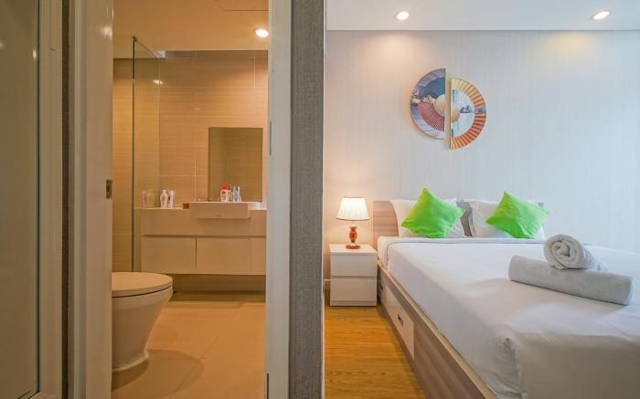 Ben Thanh Tower, 2 Beds, D1, City View,  Balcony