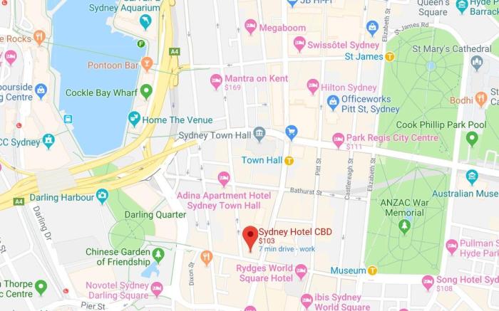 YEHS Hotel Sydney CBD