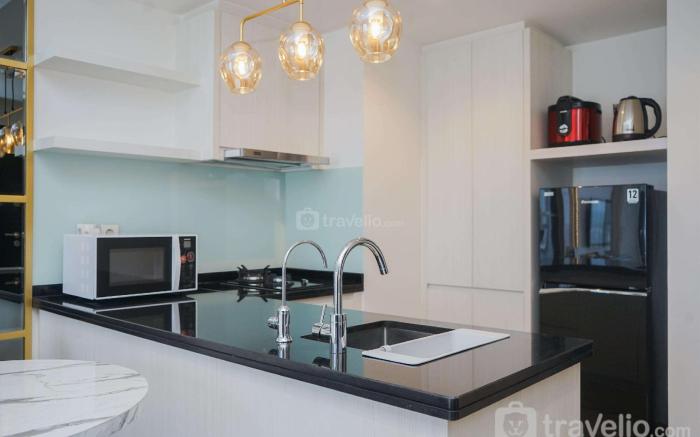 Apartment 1BR Design at Branz BSD City By Travelio