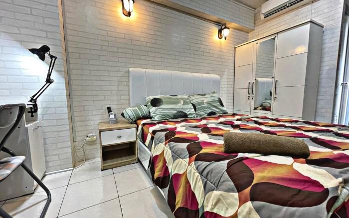 Bright cozy studio 1BR cityview, SmartTV,FAST Wifi