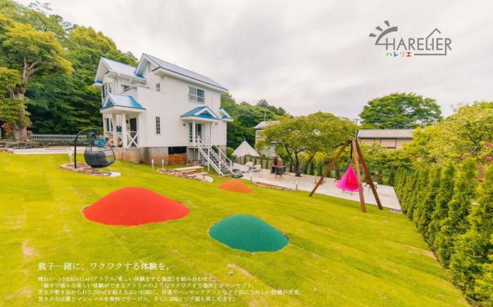 Izu Oasis: BBQ, Pizza Oven, Fire Pit! 200㎡ Garden!