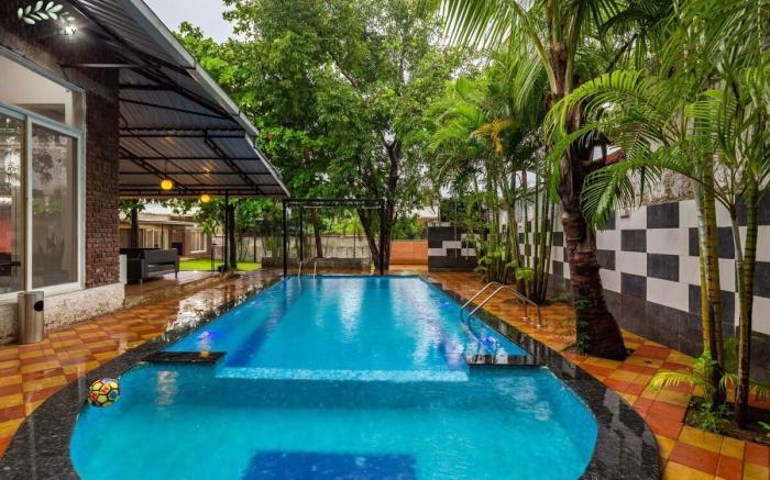 Stay Leisurely Country House, Karjat with Lawn 