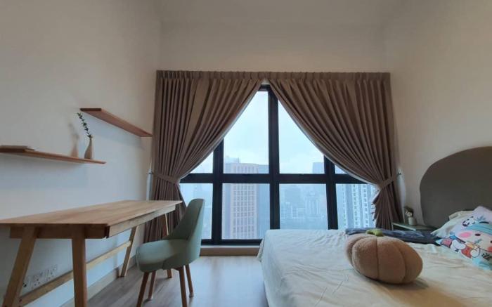 One Bedroom 50mShoppingMall/Subway/RoofTop Pool RL