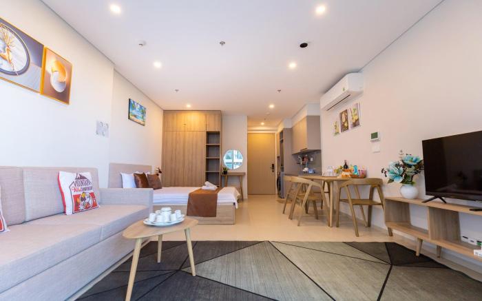 Homestay Hong Ha - Studio Apartment The Song 1 Room