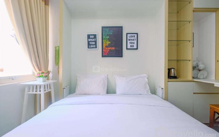 New Furnished Studio Sentul Tower Apt By Travelio