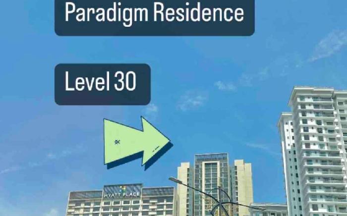 Paradigm Mall Residence (L30) 10pax JBcity skudai