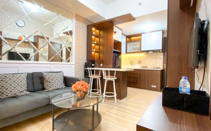 Great 2BR Transpark Juanda Bekasi Apt By Travelio