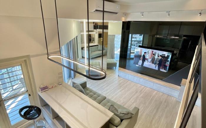 Zhonghe Jinan station kitchen island design house