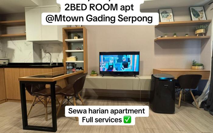 MTOWN RESIDENCE 2BR @SUMMARECON BY GIZL LUXURY