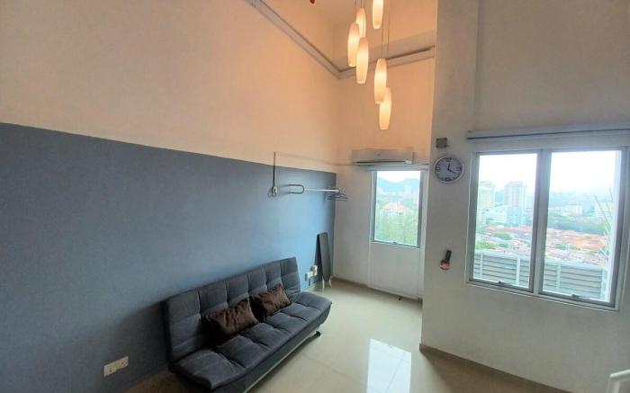 Modern Duplex Studio with Balcony