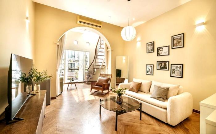 Attic 128m2 duplex_Glass dome_Old town_Big Balcony