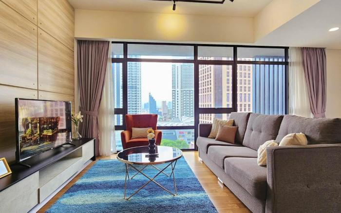 Cozy Studio (16) Near KLCC | 500m to Monorail St