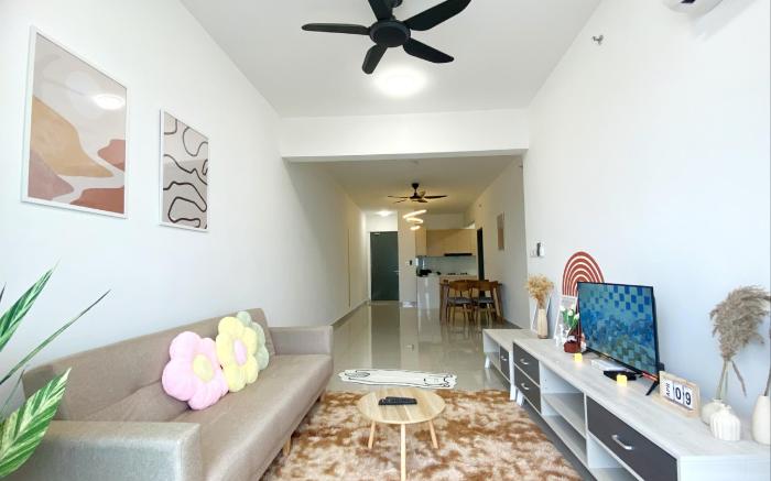 WaterPark Lovely 3ROOM 8pax Suite@METROPOL  Perda