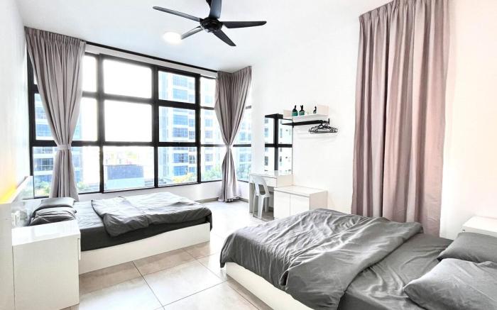 Melaka【PoolView】Wi-Fi-6 Mins to Jonker-8Pax