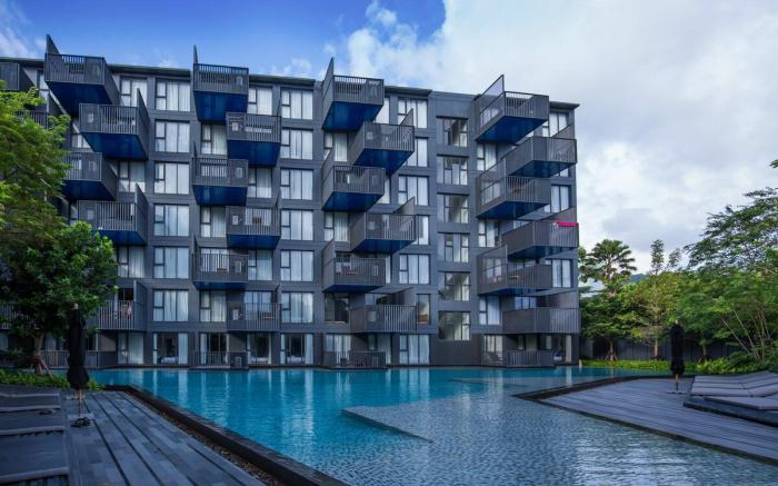 The DECK 闹中取静 巴东繁华黄金地段,无边双游泳池&健身房,温馨一室一厅带厨卫 24小时保安