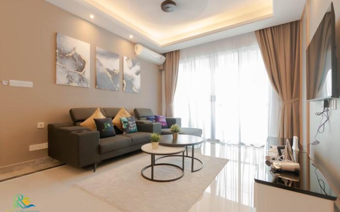 Ariel.R&F Princess Cove/3BR 6pax Mall Johor Bahru