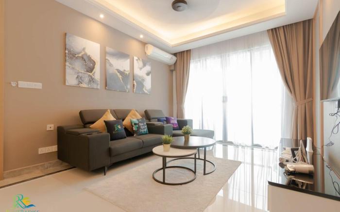 Ariel.R&F Princess Cove/3BR 6pax Mall Johor Bahru