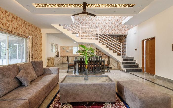 Villa ExoticaD by StayJade|Pool|Projector|BBQ|5BHK