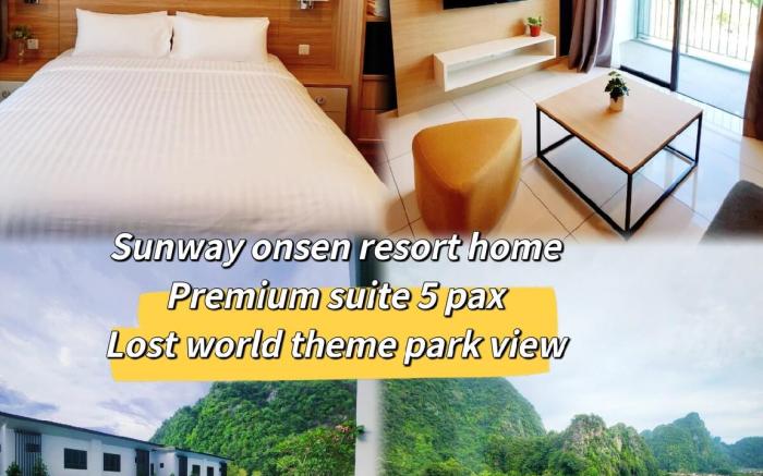 Sunway lost world onsen ipoh-themepark view 5 pax