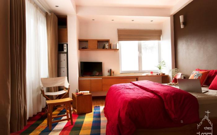 chez tram homestay - deluxe queen studio#401