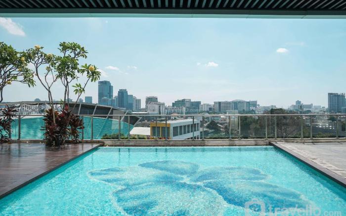 Studio Minimalist Menteng Park Apt By Travelio
