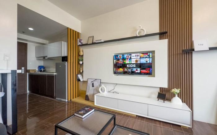 Spacious Scandinavian-inspired 1BR Air Residences