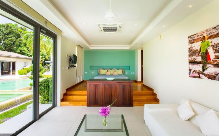 Baan Asan | 5BR Taling Ngam Beachfront Beach Villa