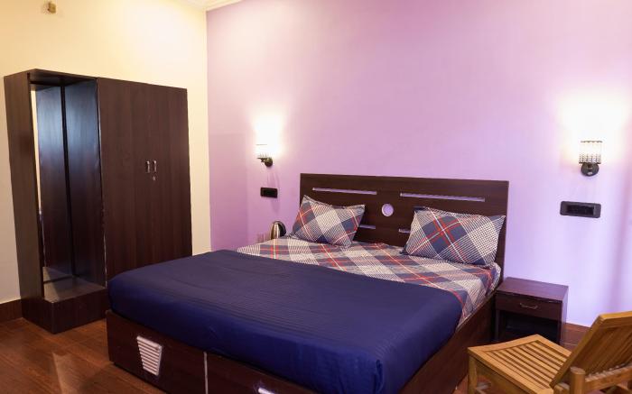 The blue guest house