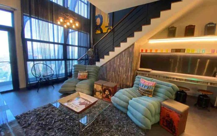 High-Class 2BR Duplex Balcony Suite@Arte MontKiara