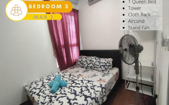 Cozy Home 4R3B, 15km to Uitm, 13 Pax, 2 Parking