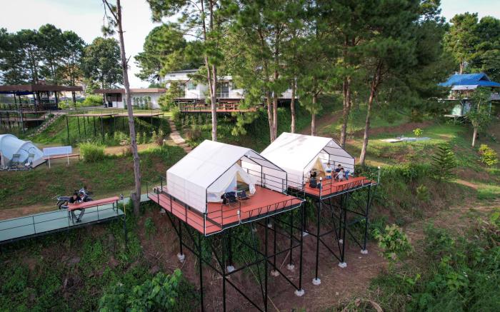 White House at Khao Kho Inside Hill