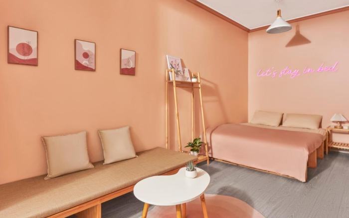Peachy Central House/Netflix/kitchen/Washing 