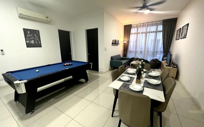 Sky88 3BR w Pool Table KSL/CIQ/Midvalley/JBCC
